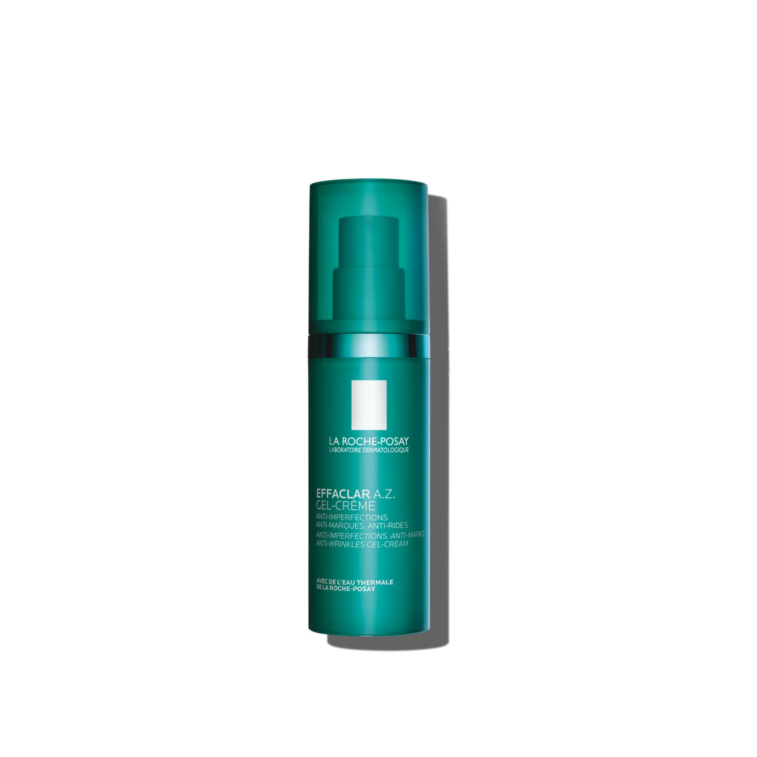 La Roche-Posay Effaclar A.Z anti-acne and anti-aging gel-cream for adult skin with visible results on imperfections and fine lines.