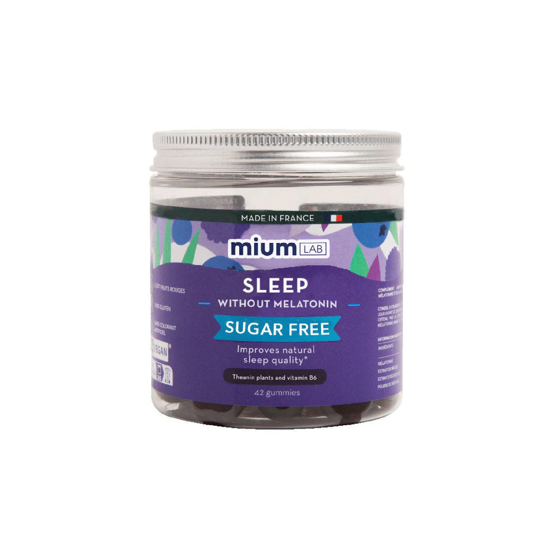 Mium Lab Sleep Gummies - natural sleep aid with melatonin.