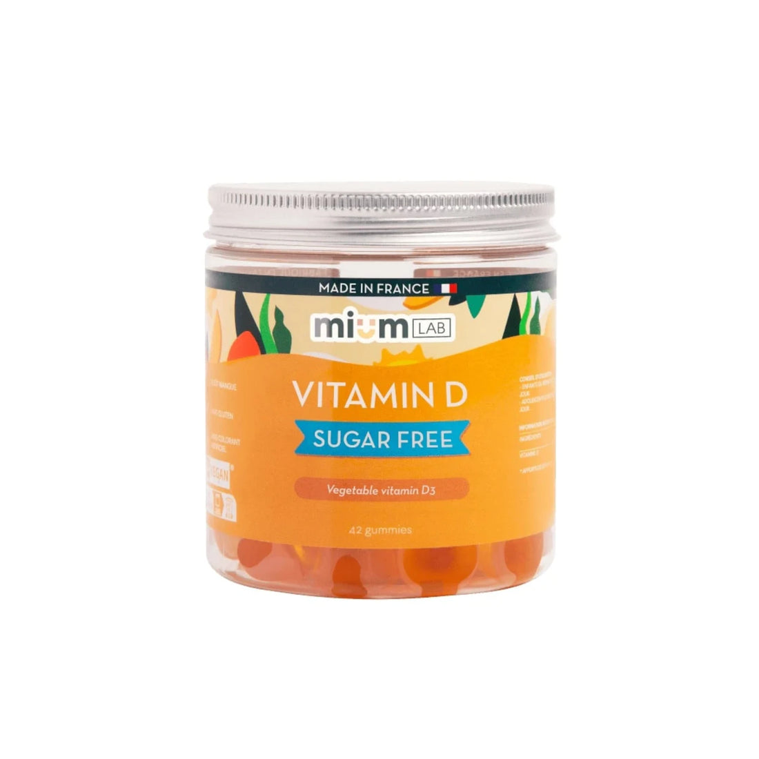Mium Lab Vitamin D Gummies – natural bone and immune support supplement.