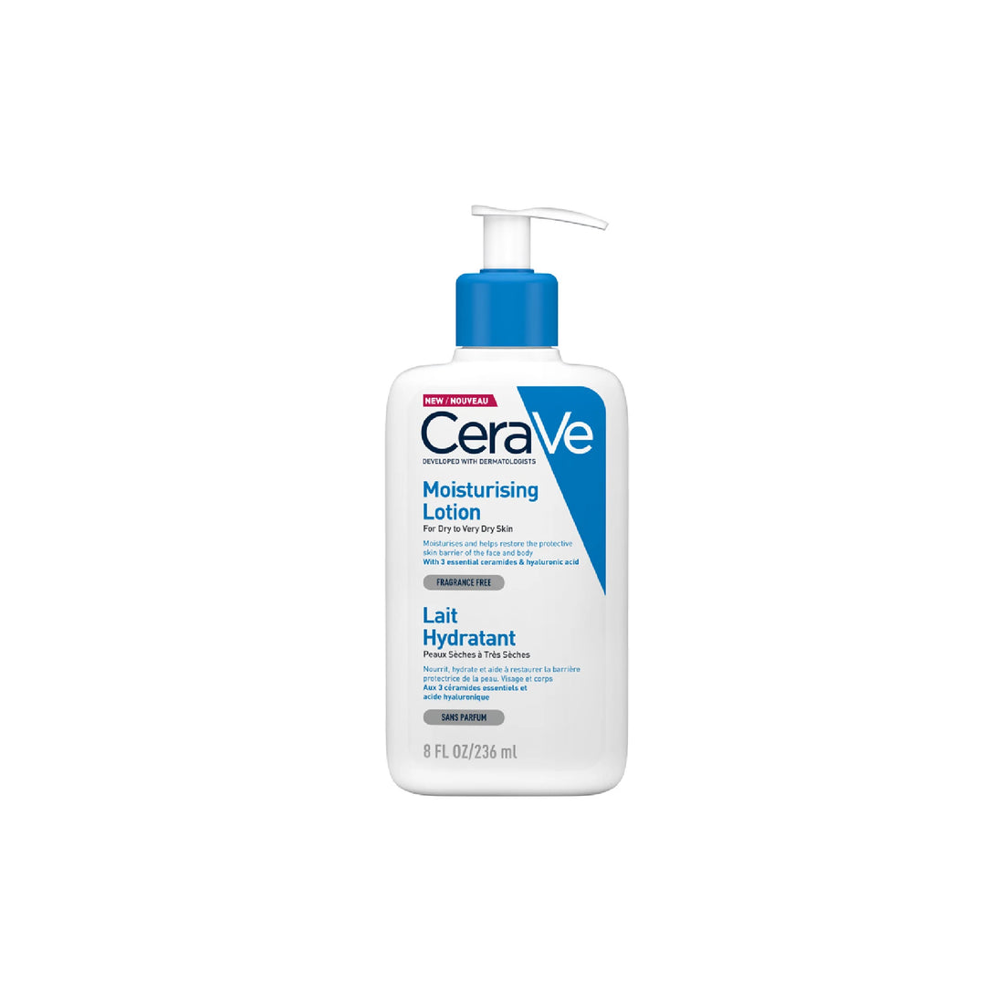 CeraVe Moisturising Lotion - Lightweight, daily hydration for face and body.