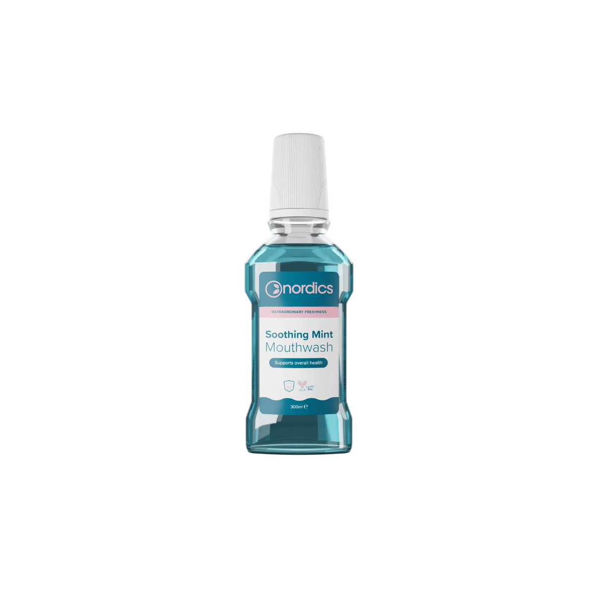 Nordics Mouthwash Soothing mint for extraordinary fresh 300ml