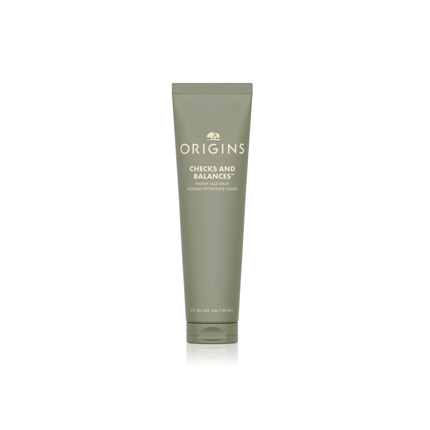Origins Checks and Balances Frothy Face Wash – gentle balancing cleanser that purifies, refreshes, and cleanses without stripping skin.