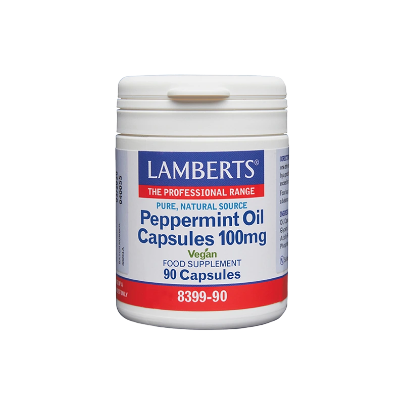 Lamberts Peppermint Oil 100mg - Support for digestive comfort.