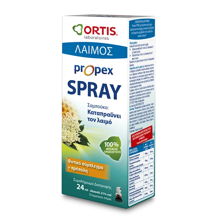 Propex Spray - Quick soothing relief for throat with natural ingredients.