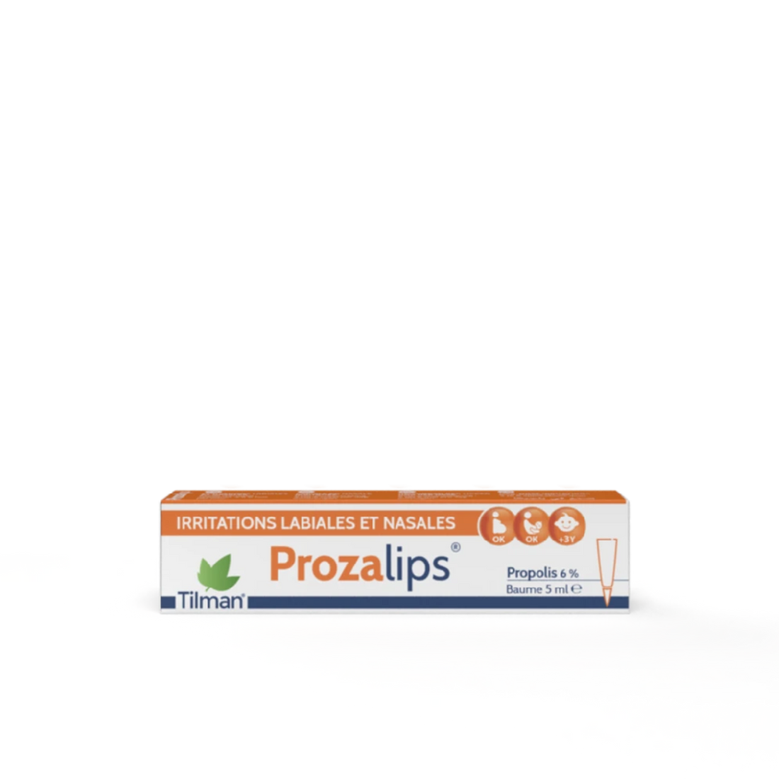 Tilman Prozalips, soothing propolis formula for lips and nose irritations