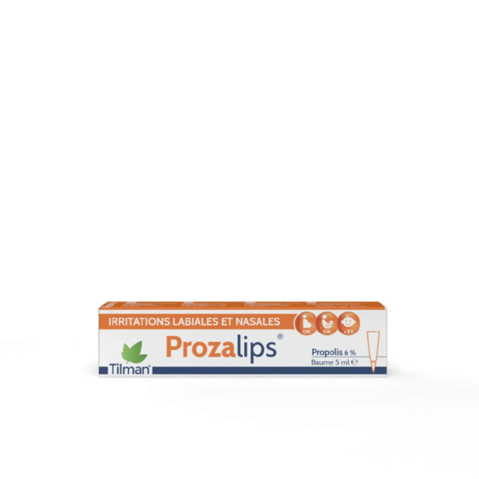 Tilman Prozalips, soothing propolis formula for lips and nose irritations