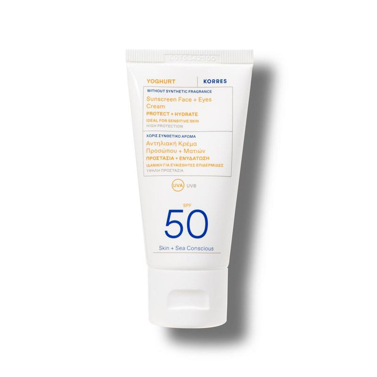 KORRES Yoghurt Sunscreen Face + Eyes Cream SPF 50 50ml
