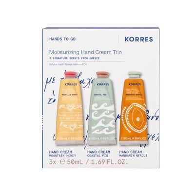 KORRES Moisturizing Hand Cream Trio 3x50ml