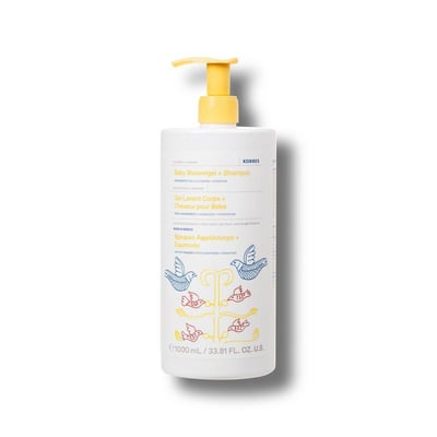 KORRES Coconut + Almond Baby Showergel + Shampoo 1000mL