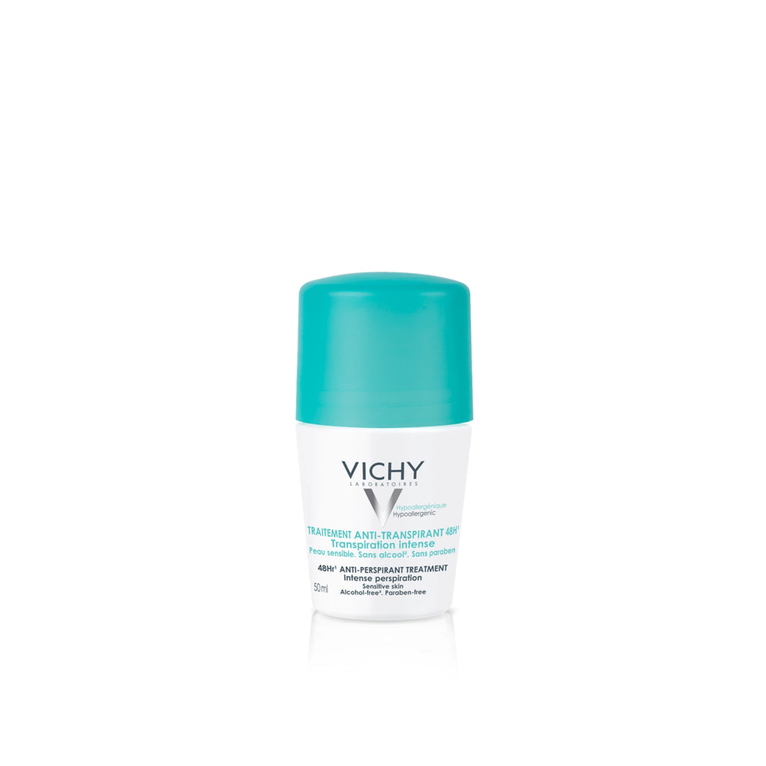 Vichy Deodorant 48H Roll-On - Provides long-lasting protection and comfort.