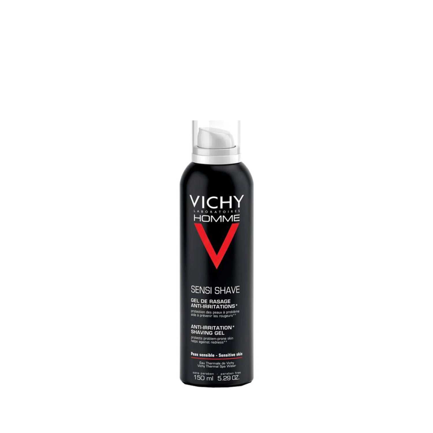 Vichy Homme Anti-Irritation Shaving Gel - Soothing shaving gel for sensitive skin.