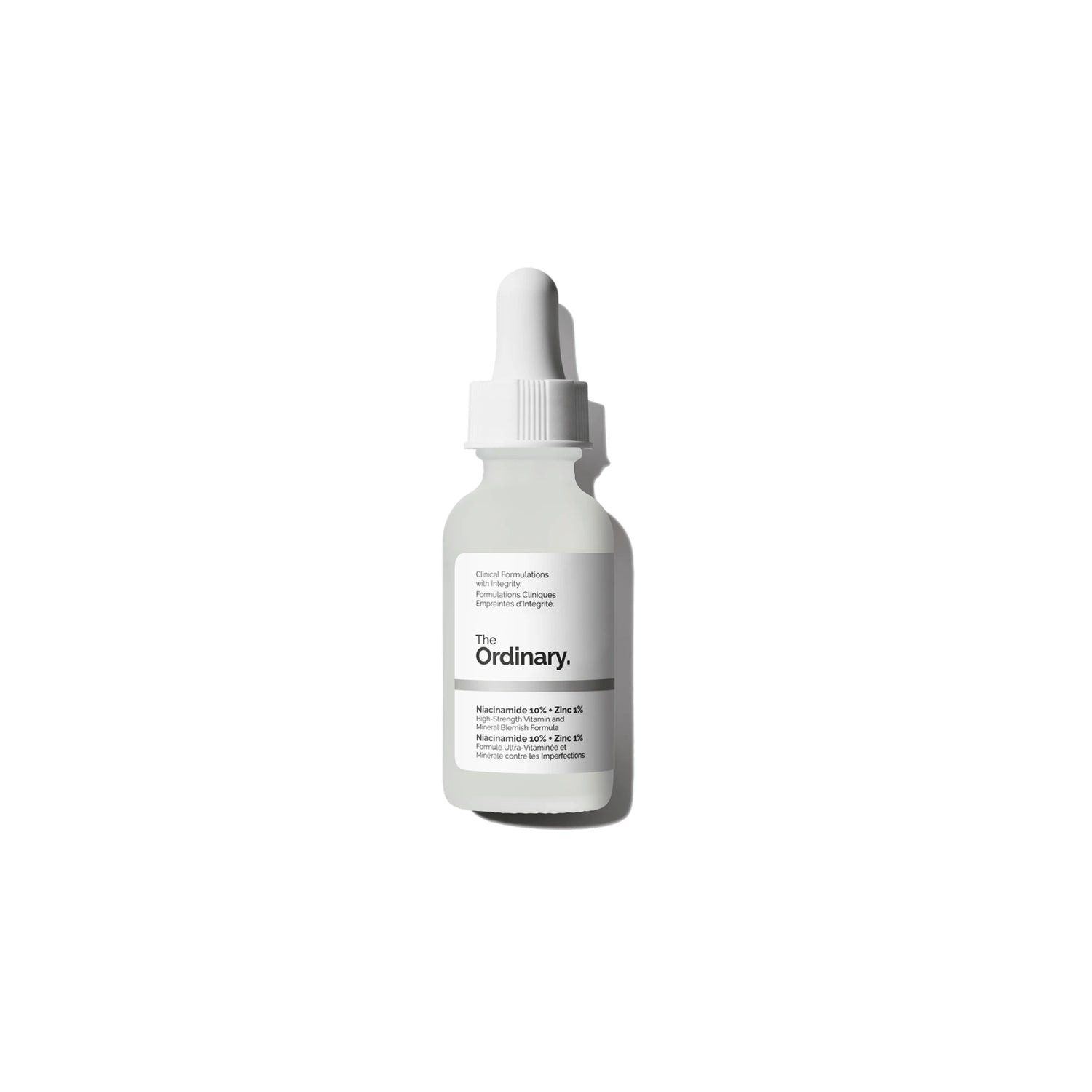 The Ordinary Niacinamide 10% + Zinc 1% – brightening and pore-refining serum with niacinamide and zinc PCA for smoother, clearer skin.
