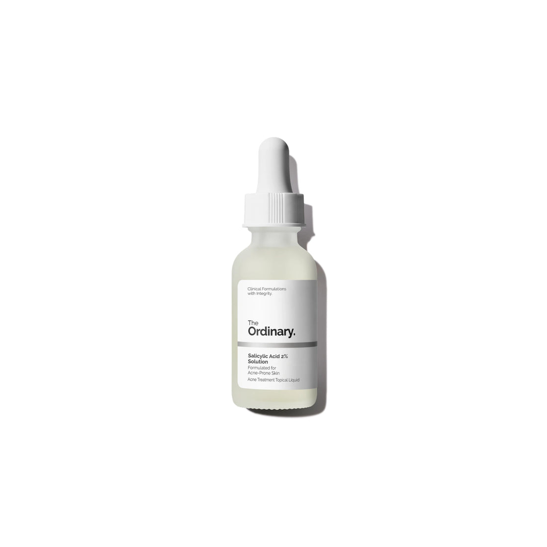 The Ordinary Salicylic Acid 2% Solution – Acne control serum with 2% salicylic acid to exfoliate, unclog pores, and clear blemishes for smoother skin.