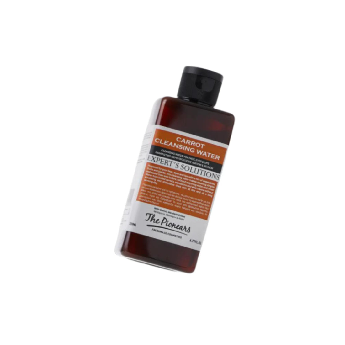 The Pionears Carrot Cleansing Water – A refreshing, no-rinse cleanser with carrot, tangerine, and aloe for a nourished, revitalized complexion.
