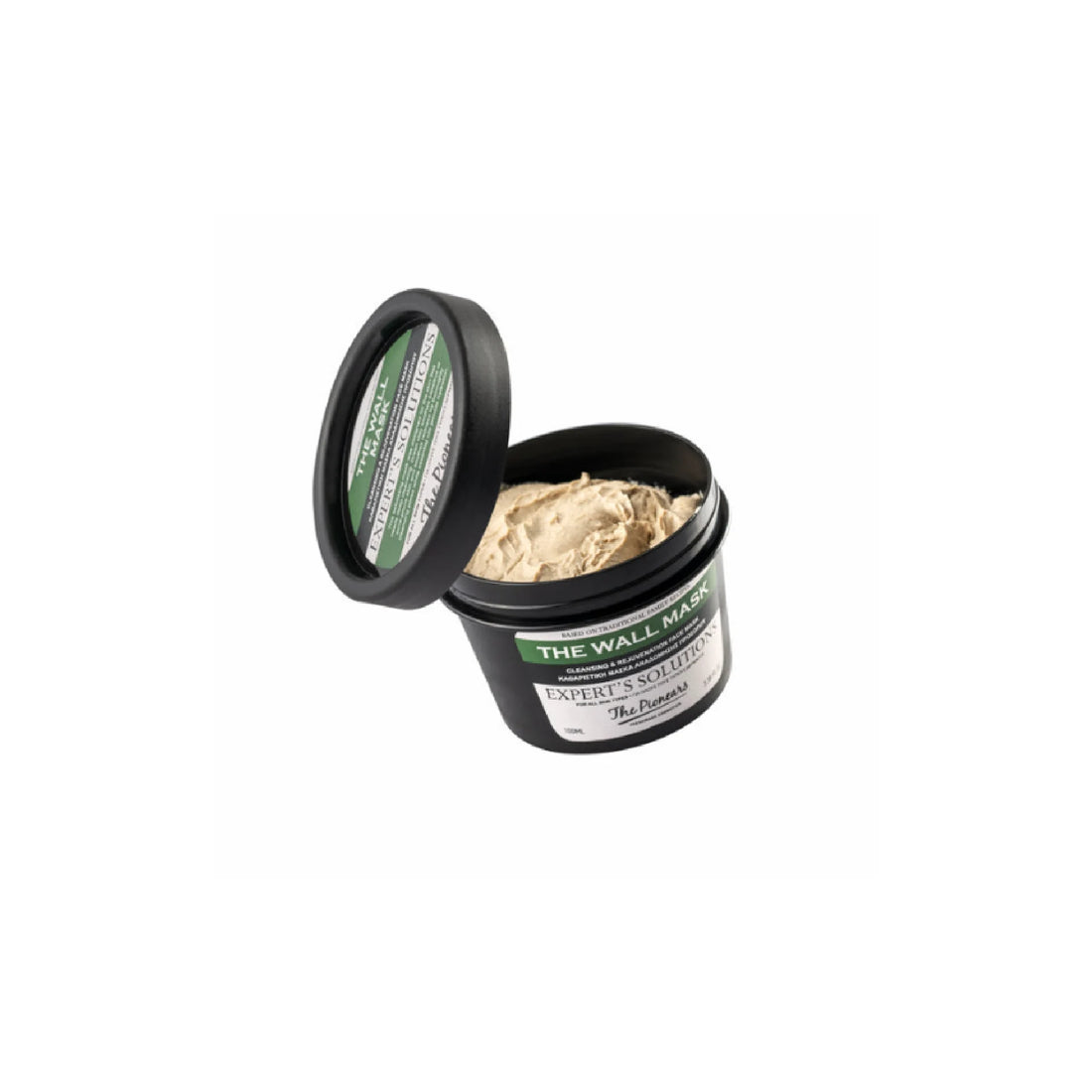 The Pionears The Wall Mask – Green clay cleansing mask for pore-tightening and skin rejuvenation.