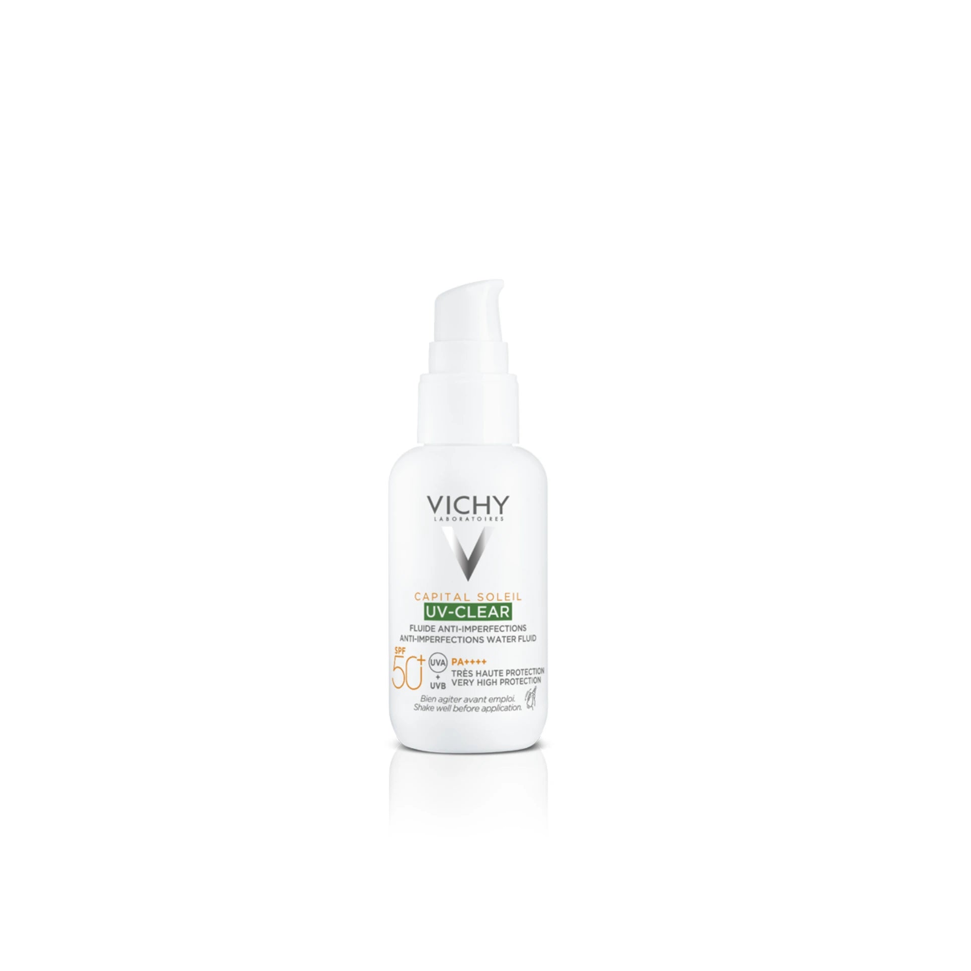 Vichy Capital Soleil UV-Clear SPF 50 - Sun protection for oily skin.